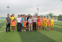 Sức hút từ giải bóng đá ngành thủy nông Nam Định