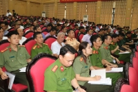 Hội nghị tập huấn diễn tập khu vực phòng thủ huyện Ý Yên, Vụ Bản và Mỹ Lộc năm 2019